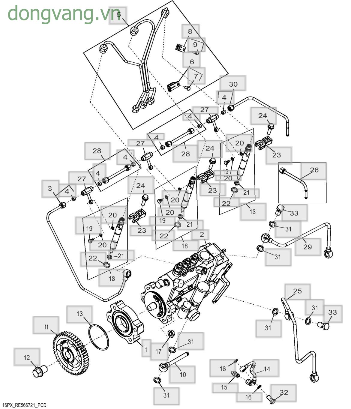 16PX Fuel Injection Pump - ST778643